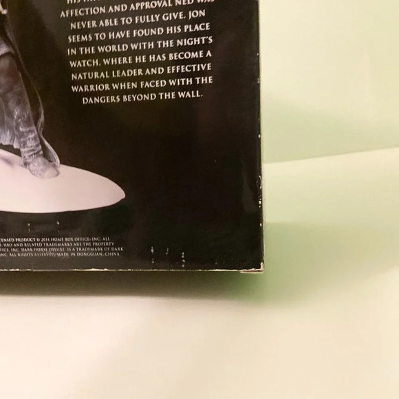 2014  Game Of Thrones Jon Snow Action Figure Dark Horse Deluxe HBO - Picture 12 of 16
